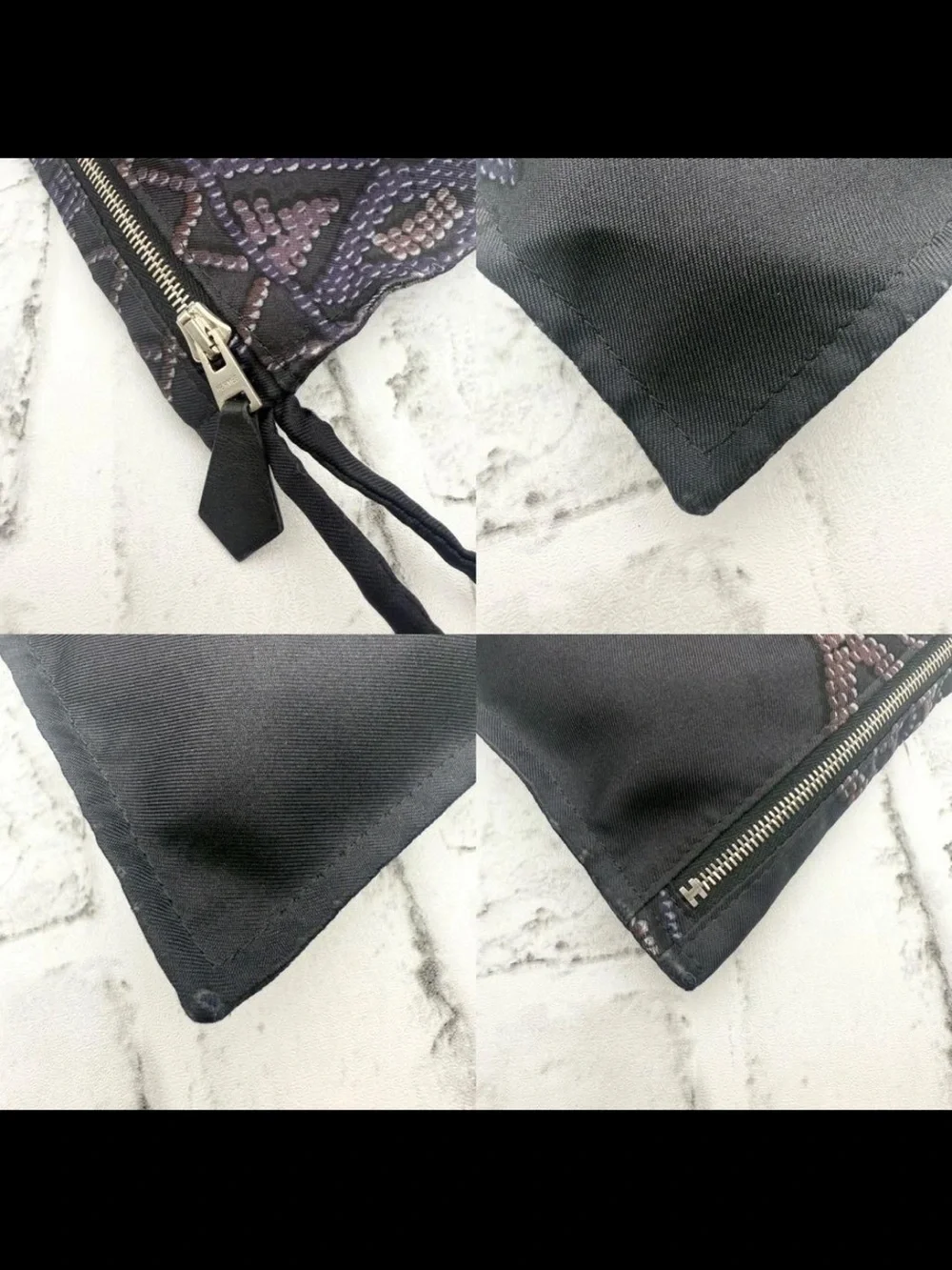 Hermes compact wristlet